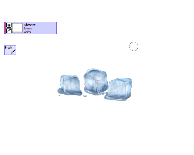 Создаем кристаллы льда
